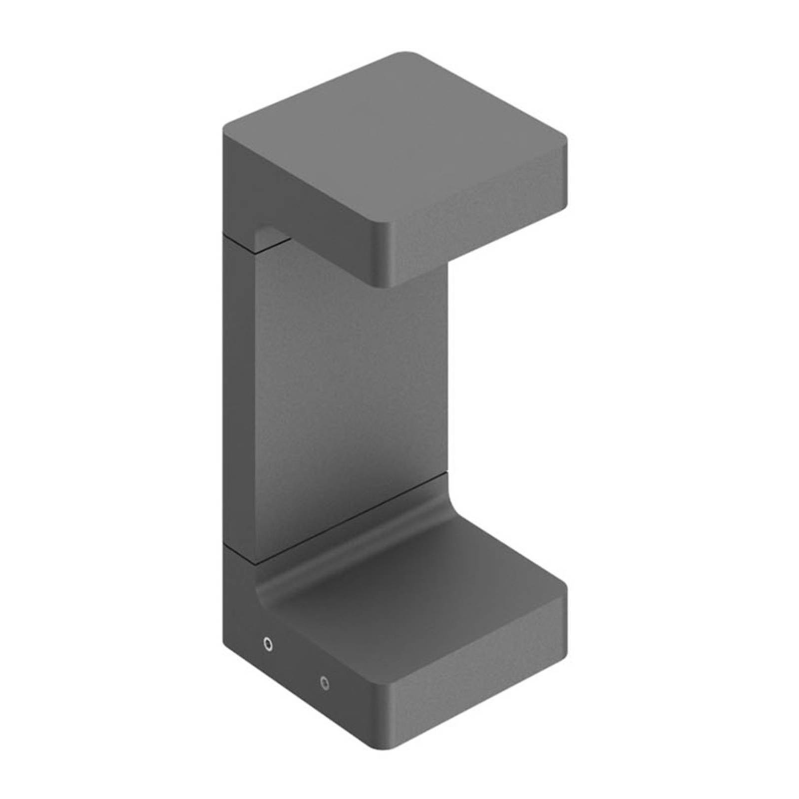 FLOS Casting C 100 Sockelleuchte 20 cm, anthrazit FLOS Casting C 100 Sockelleuchte 20 cm, anthrazit von Flos Architectural