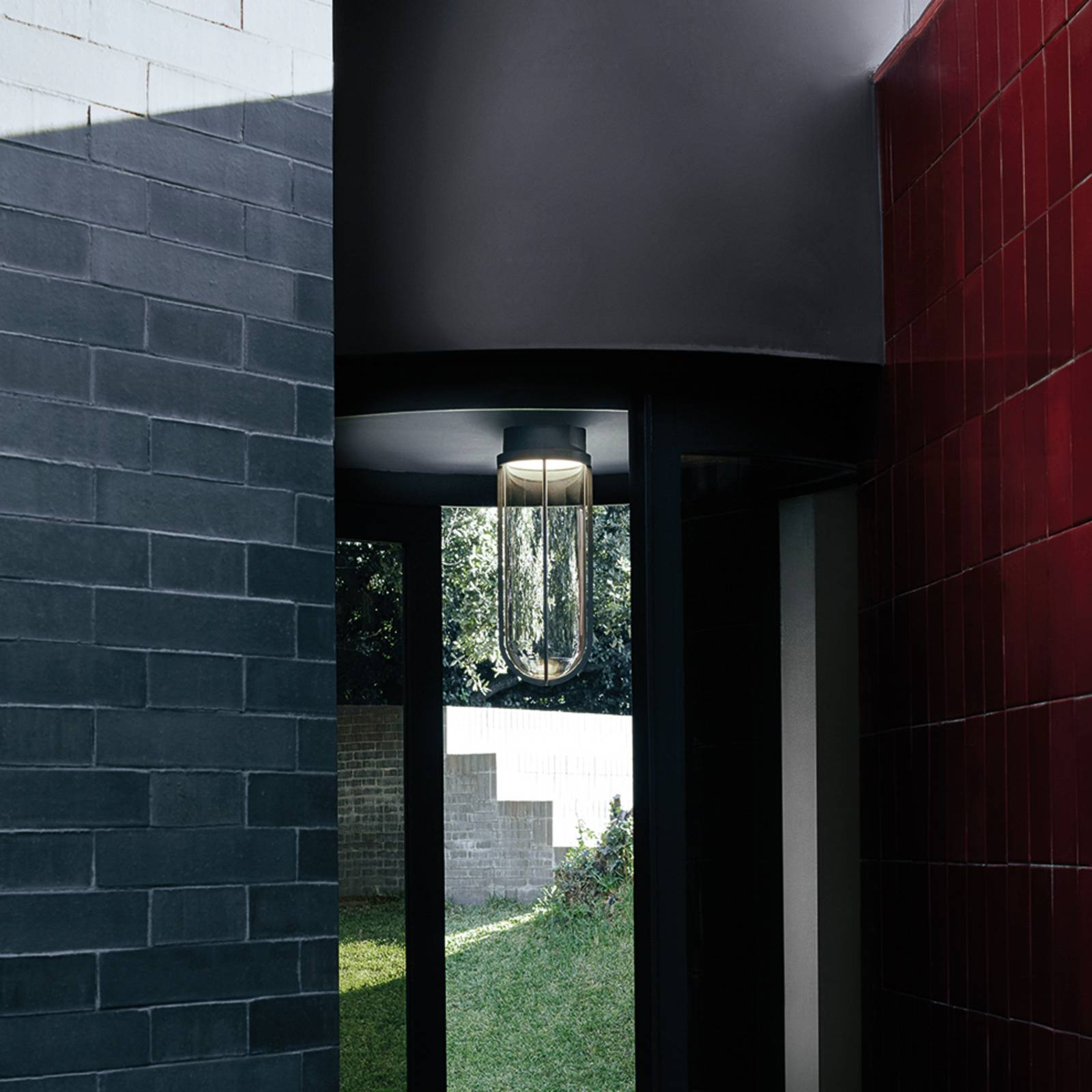 FLOS In Vitro Ceiling Deckenlampe 2.700K anthrazit FLOS In Vitro Ceiling Deckenlampe 2.700K anthrazit von Flos Architectural