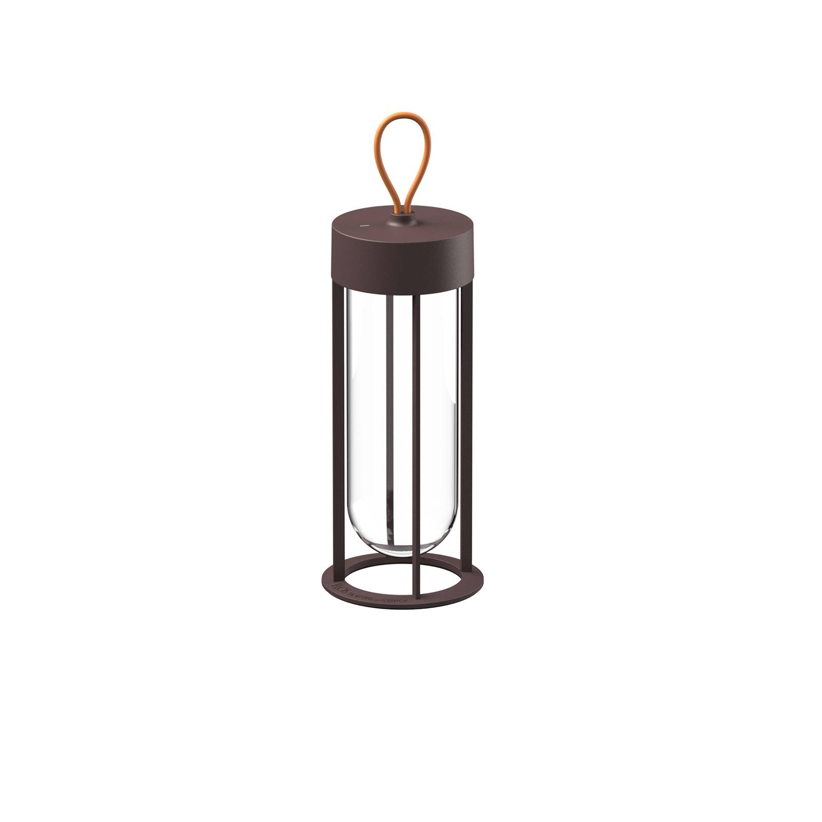 FLOS In Vitro Unplugged LED-Leuchte braun 2700K FLOS In Vitro Unplugged LED-Leuchte braun 2700K von Flos Architectural