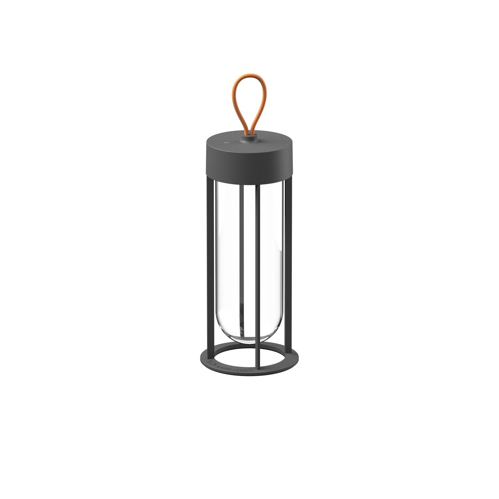 FLOS In Vitro Unplugged LED-Leuchte grau 2700K FLOS In Vitro Unplugged LED-Leuchte grau 2700K von Flos Architectural