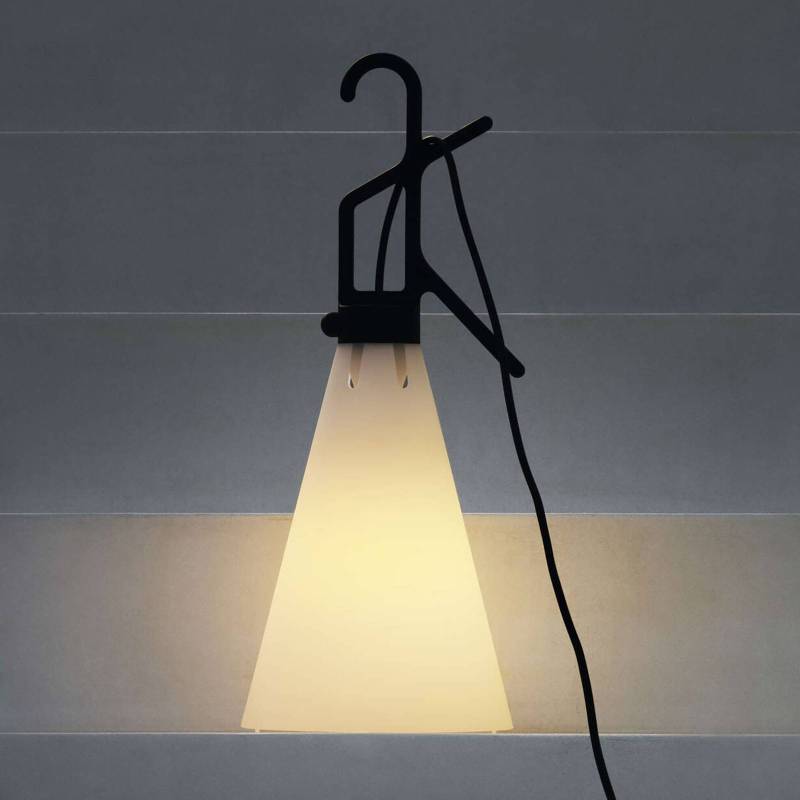 FLOS Mayday Outdoor Allzweckleuchte, schwarz von Flos Architectural