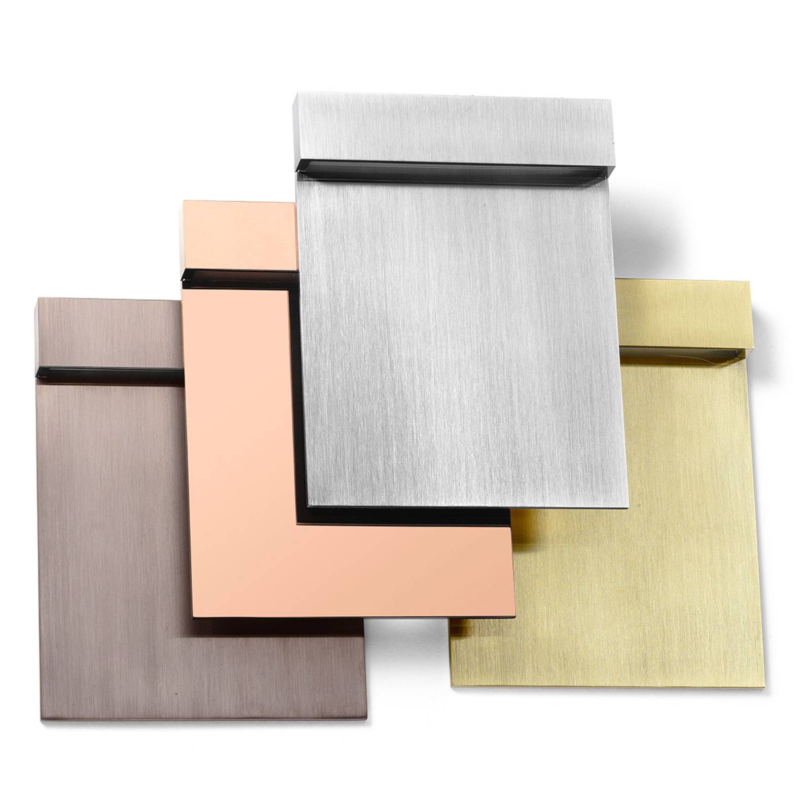 FLOS Real Matter LED-Wandeinbauleuchte IP65 bronze FLOS Real Matter LED-Wandeinbauleuchte IP65 bronze von Flos Architectural