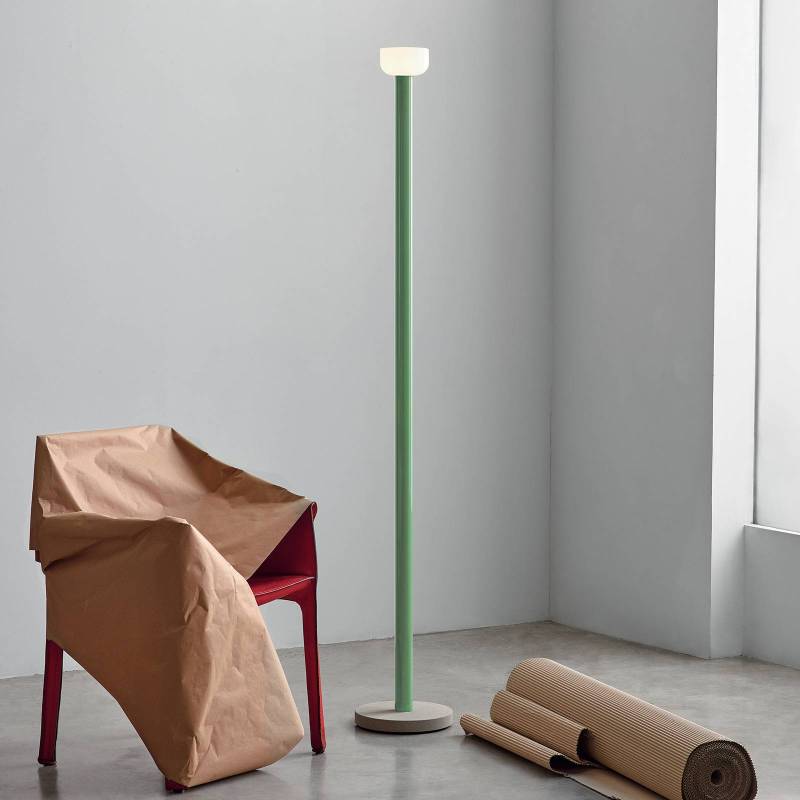 FLOS Bellhop LED-Stehleuchte, grün von Flos