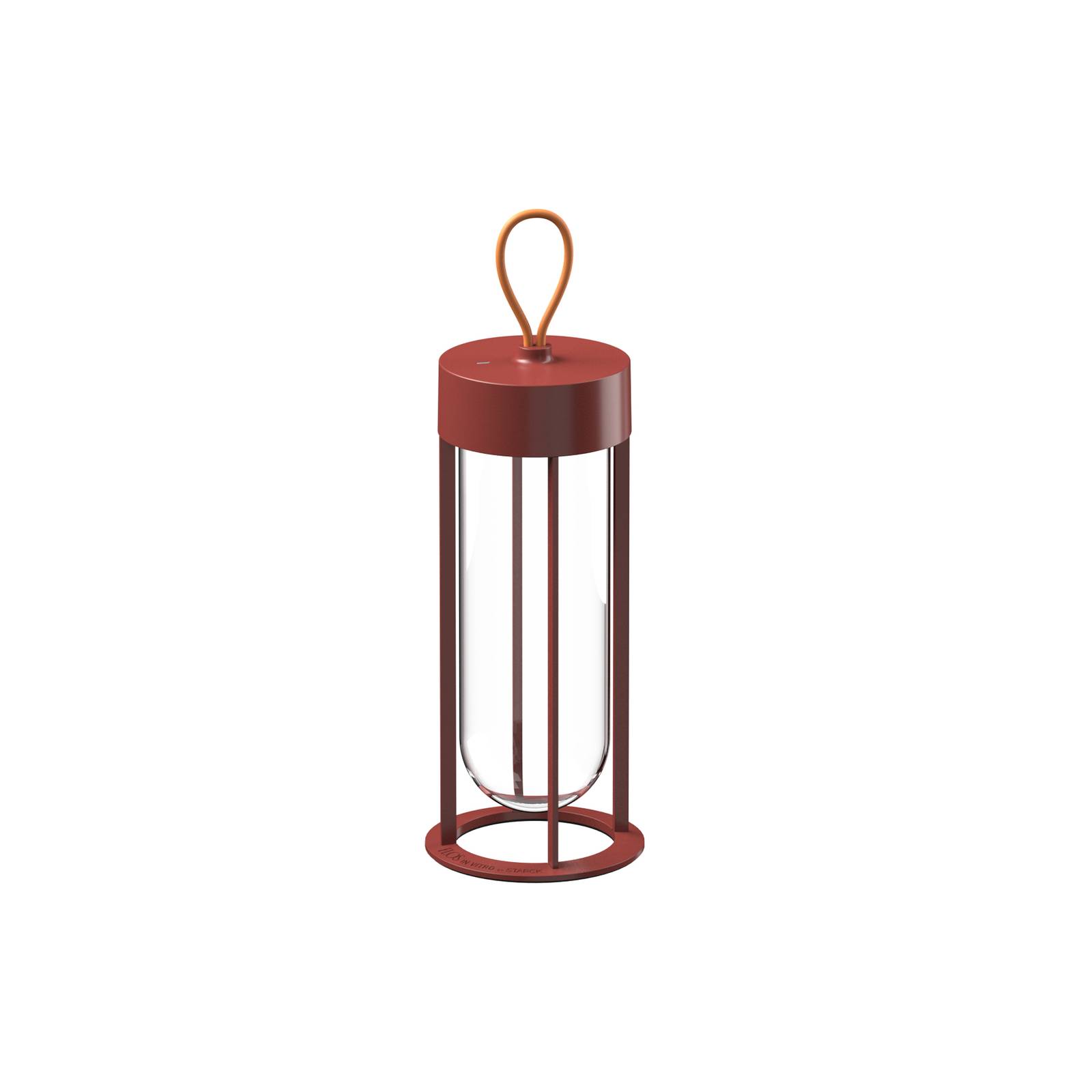 FLOS In Vitro Unplugged LED terracotta 3000K von Flos