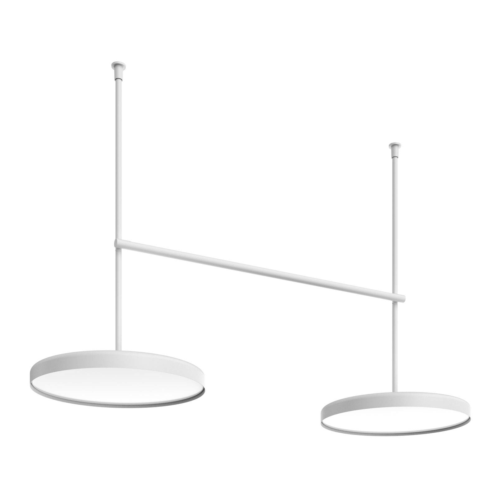 FLOS Infra-Structure C4 LED-Deckenlampe weiß von Flos