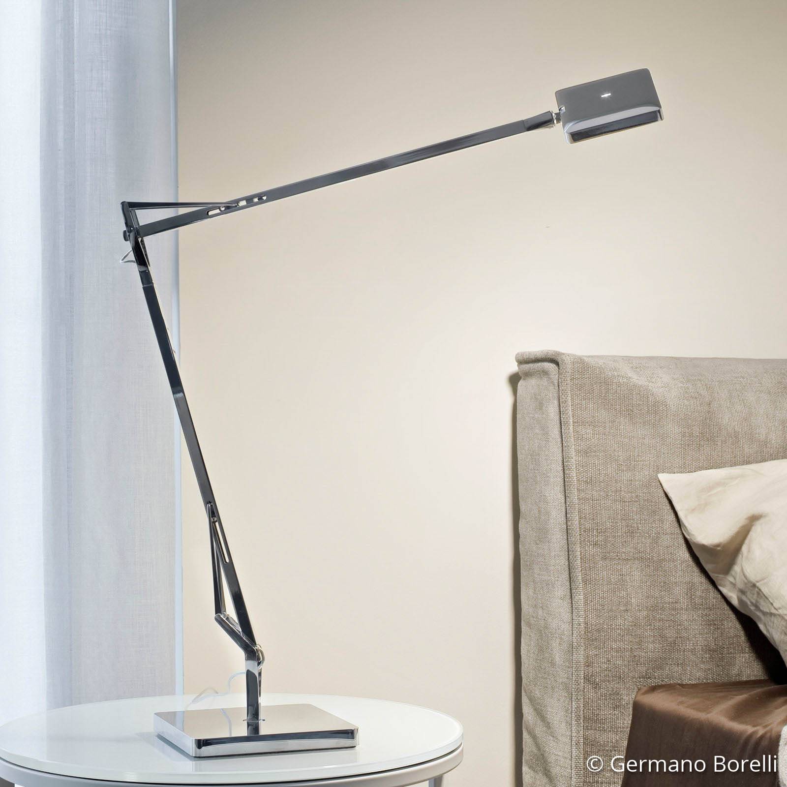 FLOS Kelvin Edge - LED-Schreibtischlampe anthrazit FLOS Kelvin Edge - LED-Schreibtischlampe anthrazit von Flos
