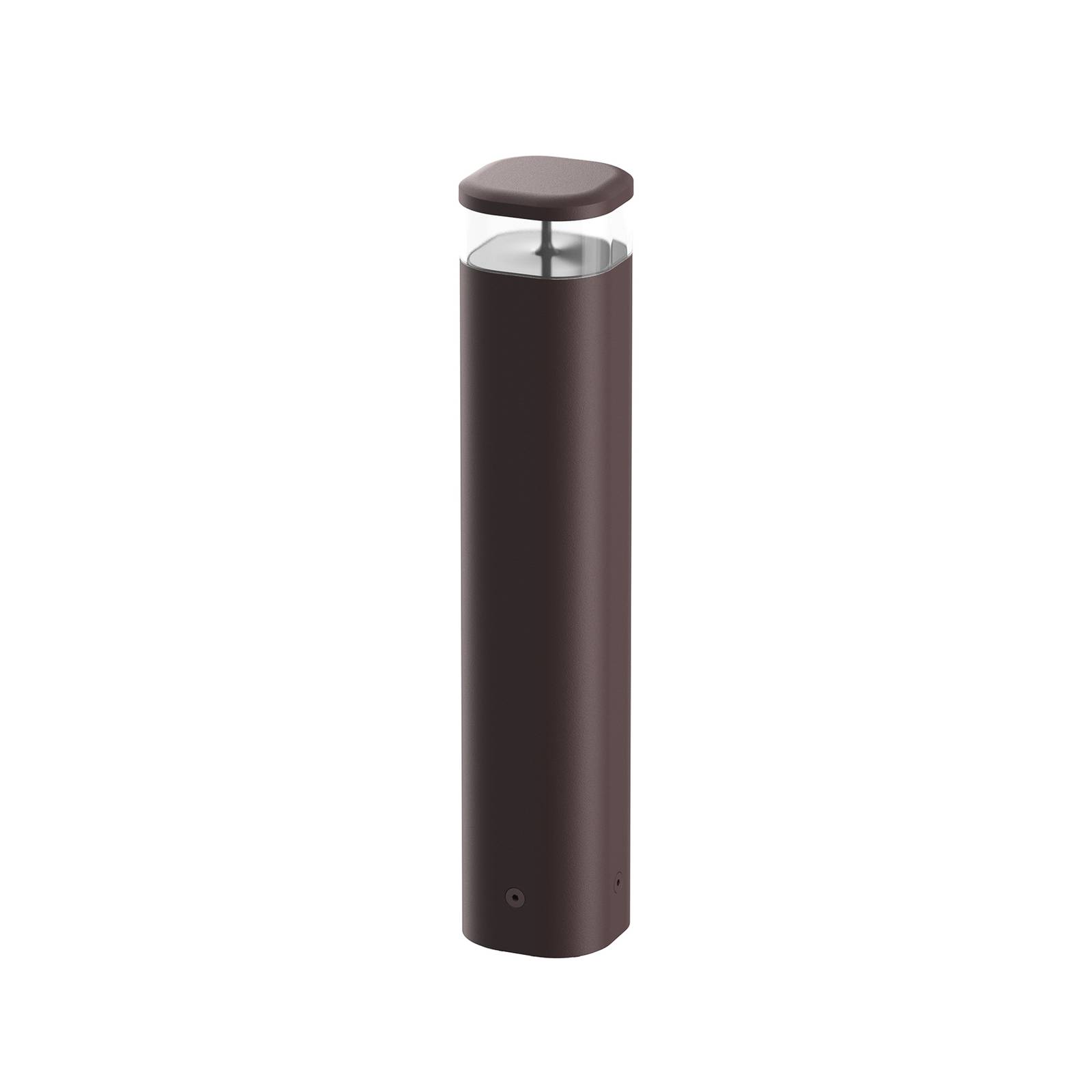 FLOS Pointbreak Bollard 2, 2.700K dunkelbraun 60cm von Flos