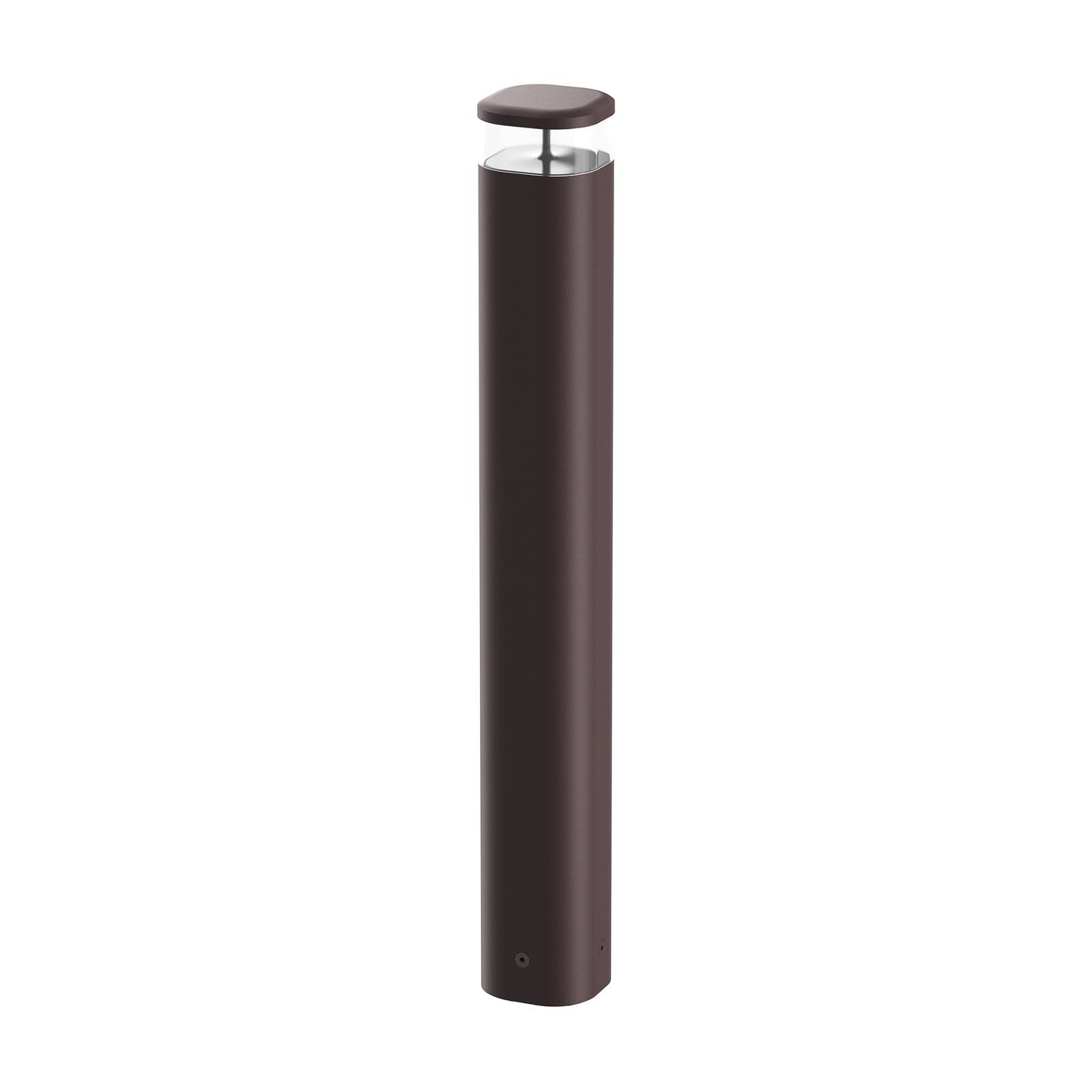 FLOS Pointbreak Bollard 2, 2.700K dunkelbraun 90cm von Flos