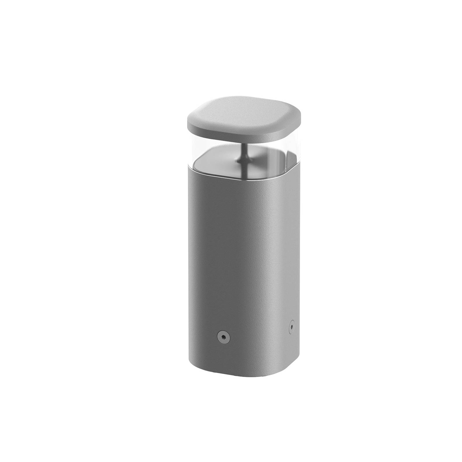 FLOS Pointbreak Bollard 2, 2.700K grau 30cm von Flos