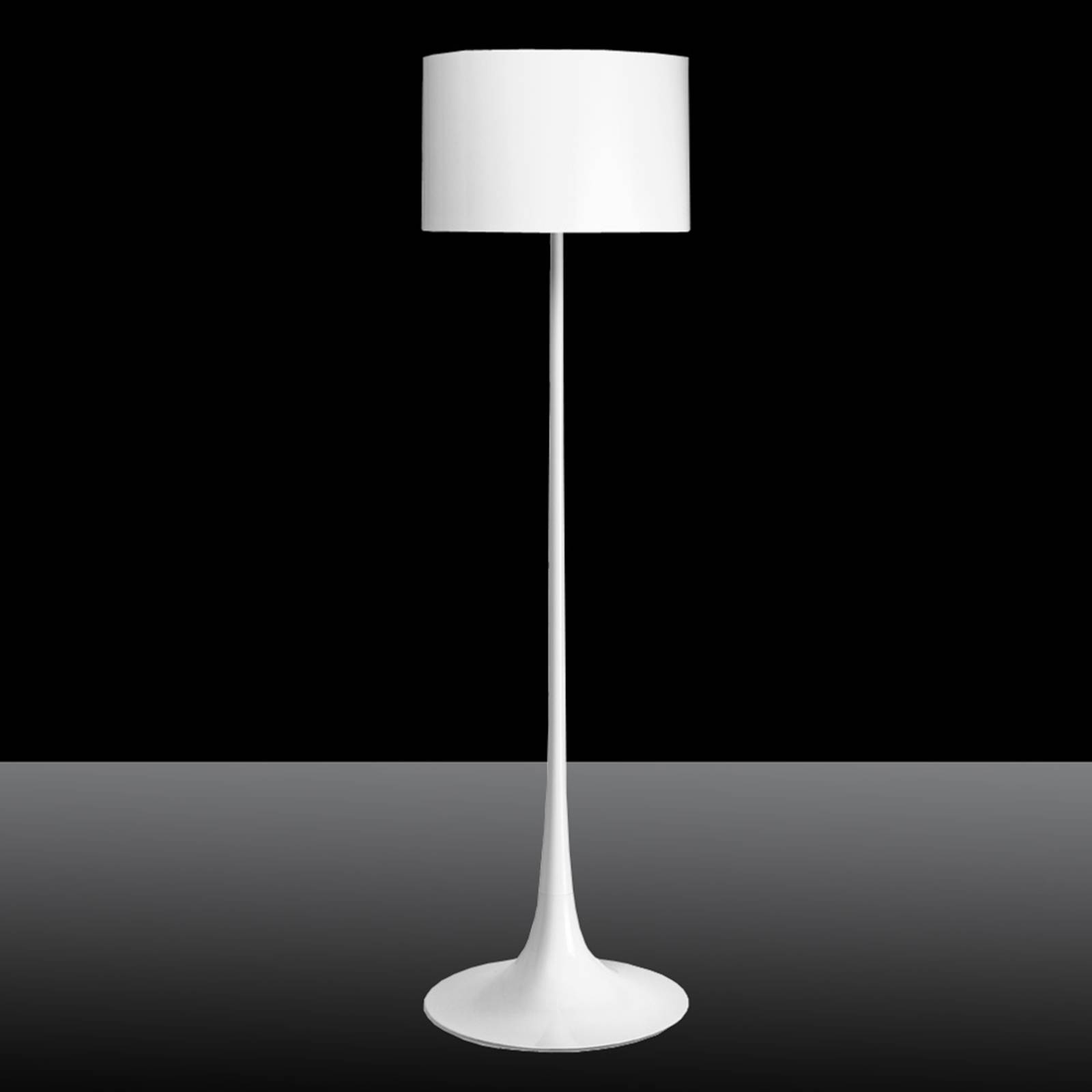 FLOS Spun Light F - weiße Stehleuchte von Flos