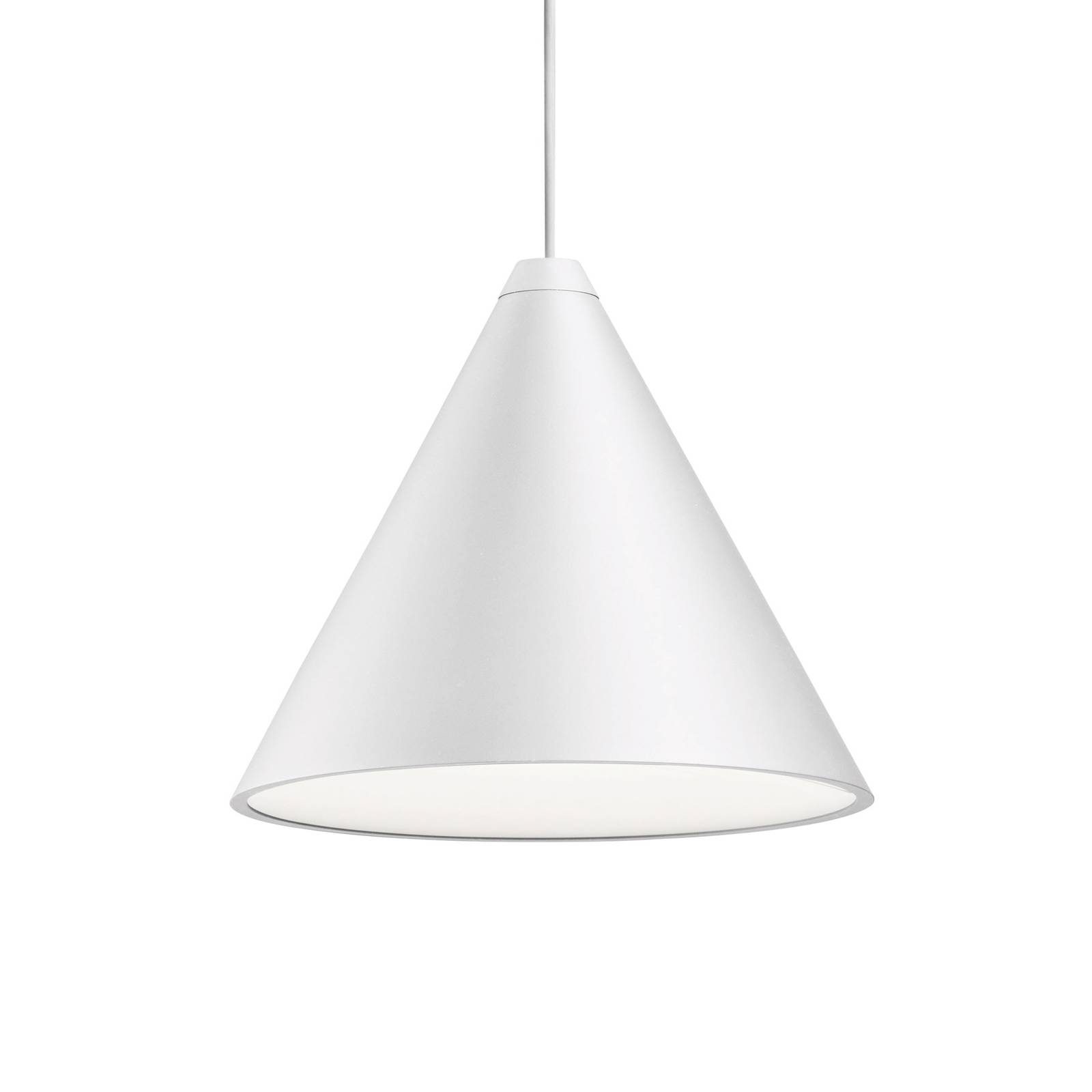 FLOS String Light Cone Hängelampe weiß 12m Touch FLOS String Light Cone Hängelampe weiß 12m Touch von Flos