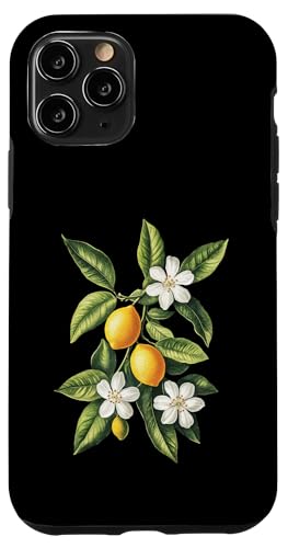 Zitrone Hülle für iPhone 11 Pro von Flower Floral Butterfly Design