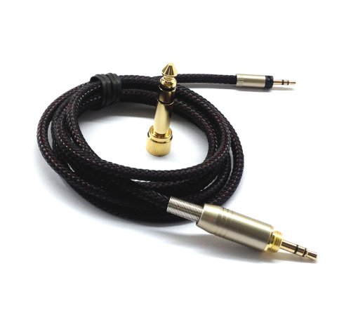 Audiokabel für Sennheiser Momentum In-Ear-/On-Ear-Kopfhörer, Ersatzkabel, 1,2 m/1,5 m/2,5 m/3 m Audiokabel für Sennheiser Momentum In-Ear-/On-Ear-Kopfhörer, Ersatzkabel, 1,2 m/1,5 m/2,5 m/3 m von Flower Mall