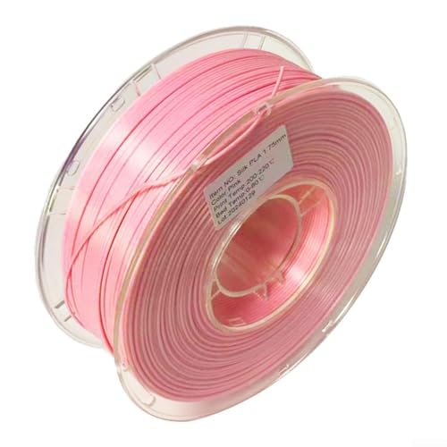 Amazing Silk Filament für alle Ihre kreativen Projekte in der Standardgröße von Point Seven Fünf mm, geeignet für die meisten gängigen FDM-Maschinen (Rosa) von Floweringbeter