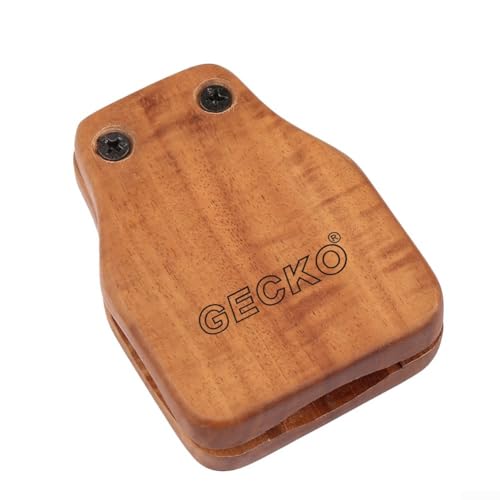 Cajon Drum Zubehör-Set mit Kastagnetten und Fußtamburin für Musiker (GK02M) von Floweringbeter