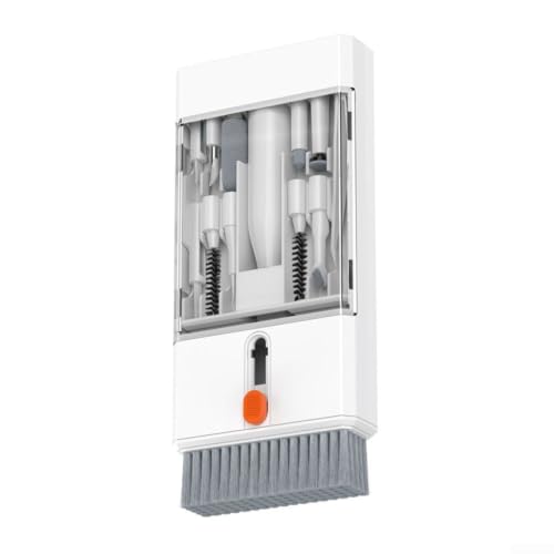 Reinigungsset für Elektronik-Wartung, 22-in-1-Werkzeug zur effektiven Reinigung von Laptops, Handys und anderen Geräten (weiße Abdeckung) von Floweringbeter