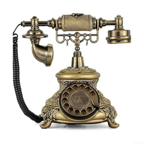 Vintage Drehzifferblatt, elegantes Kunstharz und Metall, Dekor für Zuhause oder Büro Vintage Drehzifferblatt, elegantes Kunstharz und Metall, Dekor für Zuhause oder Büro von Floweringbeter