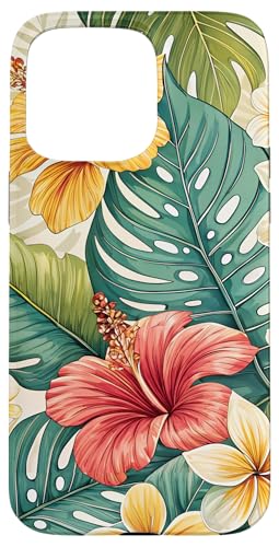 Blumen Boho Bunt Tropisch Für Frauen Mädchen Floral Art Hülle für iPhone 15 Pro Max Blumen Boho Bunt Tropisch Für Frauen Mädchen Floral Art Hülle für iPhone 15 Pro Max von Flowers & Floral Decorations