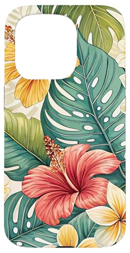 Blumen Boho Bunt Tropisch Für Frauen Mädchen Floral Art Hülle für iPhone 15 Pro Blumen Boho Bunt Tropisch Für Frauen Mädchen Floral Art Hülle für iPhone 15 Pro von Flowers & Floral Decorations