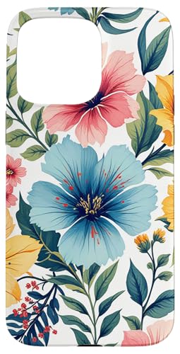 Blumen Boho Bunt für Frauen Mädchen Floral Art Hülle für iPhone 15 Pro Max Blumen Boho Bunt für Frauen Mädchen Floral Art Hülle für iPhone 15 Pro Max von Flowers & Floral Decorations