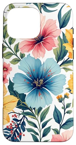 Blumen Boho Bunt für Frauen Mädchen Floral Art Hülle für iPhone 16 Pro Max Blumen Boho Bunt für Frauen Mädchen Floral Art Hülle für iPhone 16 Pro Max von Flowers & Floral Decorations