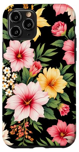 Blumen Boho bunt, für Frauen Mädchen Blumenkunst Hülle für iPhone 11 Pro Blumen Boho bunt, für Frauen Mädchen Blumenkunst Hülle für iPhone 11 Pro von Flowers & Floral Decorations