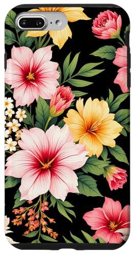Blumen Boho bunt, für Frauen Mädchen Blumenkunst Hülle für iPhone 7 Plus/8 Plus Blumen Boho bunt, für Frauen Mädchen Blumenkunst Hülle für iPhone 7 Plus/8 Plus von Flowers & Floral Decorations