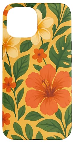 Blumen Bunte tropische Hawaii Aloha Floral Art Hülle für iPhone 15 Blumen Bunte tropische Hawaii Aloha Floral Art Hülle für iPhone 15 von Flowers & Floral Decorations