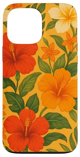 Blumen bunt tropisch Boho Hawaii Aloha Floral Art Hülle für iPhone 13 Pro Max Blumen bunt tropisch Boho Hawaii Aloha Floral Art Hülle für iPhone 13 Pro Max von Flowers & Floral Decorations