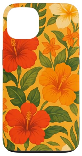 Blumen bunt tropisch Boho Hawaii Aloha Floral Art Hülle für iPhone 13 Blumen bunt tropisch Boho Hawaii Aloha Floral Art Hülle für iPhone 13 von Flowers & Floral Decorations