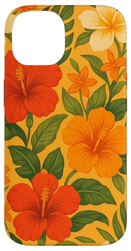 Blumen bunt tropisch Boho Hawaii Aloha Floral Art Hülle für iPhone 14 Blumen bunt tropisch Boho Hawaii Aloha Floral Art Hülle für iPhone 14 von Flowers & Floral Decorations