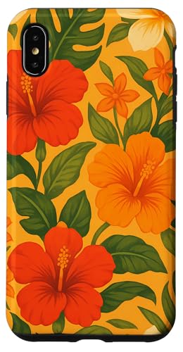 Blumen bunt tropisch Boho Hawaii Aloha Floral Art Hülle für iPhone XS Max Blumen bunt tropisch Boho Hawaii Aloha Floral Art Hülle für iPhone XS Max von Flowers & Floral Decorations