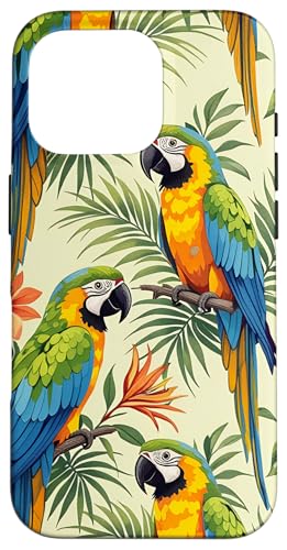 Papageien Tropische Natur Blumen Blumen Exotische Vögel Papageien Hülle für iPhone 16 Pro Papageien Tropische Natur Blumen Blumen Exotische Vögel Papageien Hülle für iPhone 16 Pro von Flowers & Floral Decorations