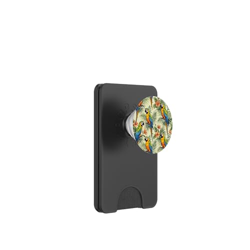 Papageien Tropische Natur Blumen Blumen Exotische Vögel Papageien PopSockets PopWallet für MagSafe Papageien Tropische Natur Blumen Blumen Exotische Vögel Papageien PopSockets PopWallet für MagSafe von Flowers & Floral Decorations