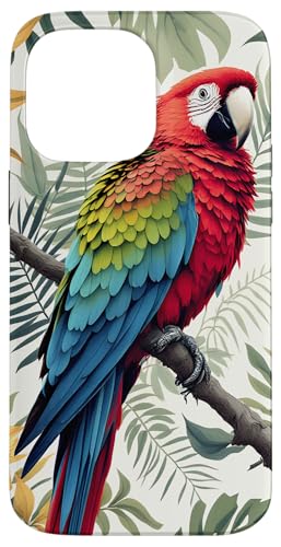 Papageien Tropische Natur Blumen Exotische Vögel Papageien Hülle für iPhone 14 Pro Max Papageien Tropische Natur Blumen Exotische Vögel Papageien Hülle für iPhone 14 Pro Max von Flowers & Floral Decorations
