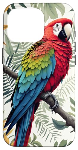 Papageien Tropische Natur Blumen Exotische Vögel Papageien Hülle für iPhone 16 Pro Papageien Tropische Natur Blumen Exotische Vögel Papageien Hülle für iPhone 16 Pro von Flowers & Floral Decorations