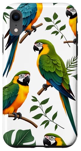 Papageien Tropische Natur Exotische Vögel Papageien Hülle für iPhone XR Papageien Tropische Natur Exotische Vögel Papageien Hülle für iPhone XR von Flowers & Floral Decorations