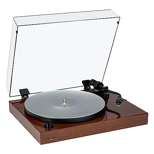 Fluance RT81+ Elite Vinyl-Plattenspieler – Audio-Technica VM95E Tonabnehmer, Anti-Resonanz-Plattenteller, Acrylmatte, Phono-Vorverstärker, Massivholzsockel, verstellbare Isolationsfüße – Walnuss Fluance RT81+ Elite Vinyl-Plattenspieler – Audio-Technica VM95E Tonabnehmer, Anti-Resonanz-Plattenteller, Acrylmatte, Phono-Vorverstärker, Massivholzsockel, verstellbare Isolationsfüße – Walnuss von Fluance