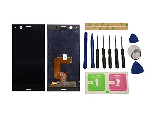 Flügel für Sony Xperia XZ1 Compact G8441 Display LCD Ersatzdisplay Schwarz Touchscreen Digitizer Bildschirm Glas Assembly (ohne Rahmen) Ersatzteile & Werkzeuge & Kleber von Flügel