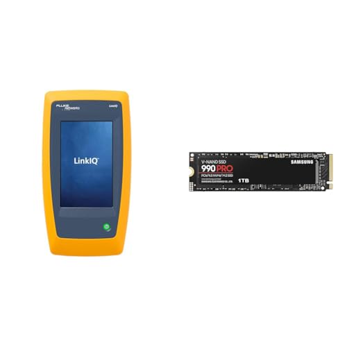 FLUKE networks Kabel- und Netzwerktester LIQ-100 & Samsung 990 PRO NVMe M.2 SSD von Fluke Networks