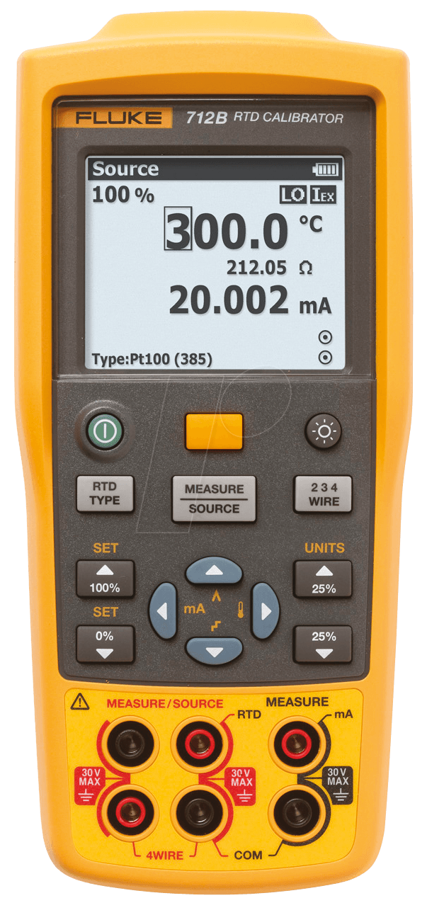 FLUKE 712 B - Kalibrator für  Widerstandsthermometer, 712 B von Fluke