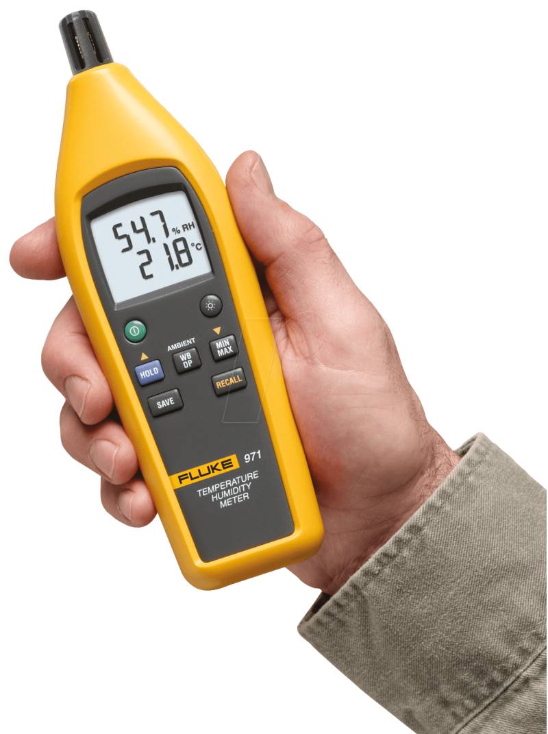 FLUKE 971 - Feuchtigkeitsmessgerät 971, mit Temperaturmessung, -20 bis +60°C von Fluke