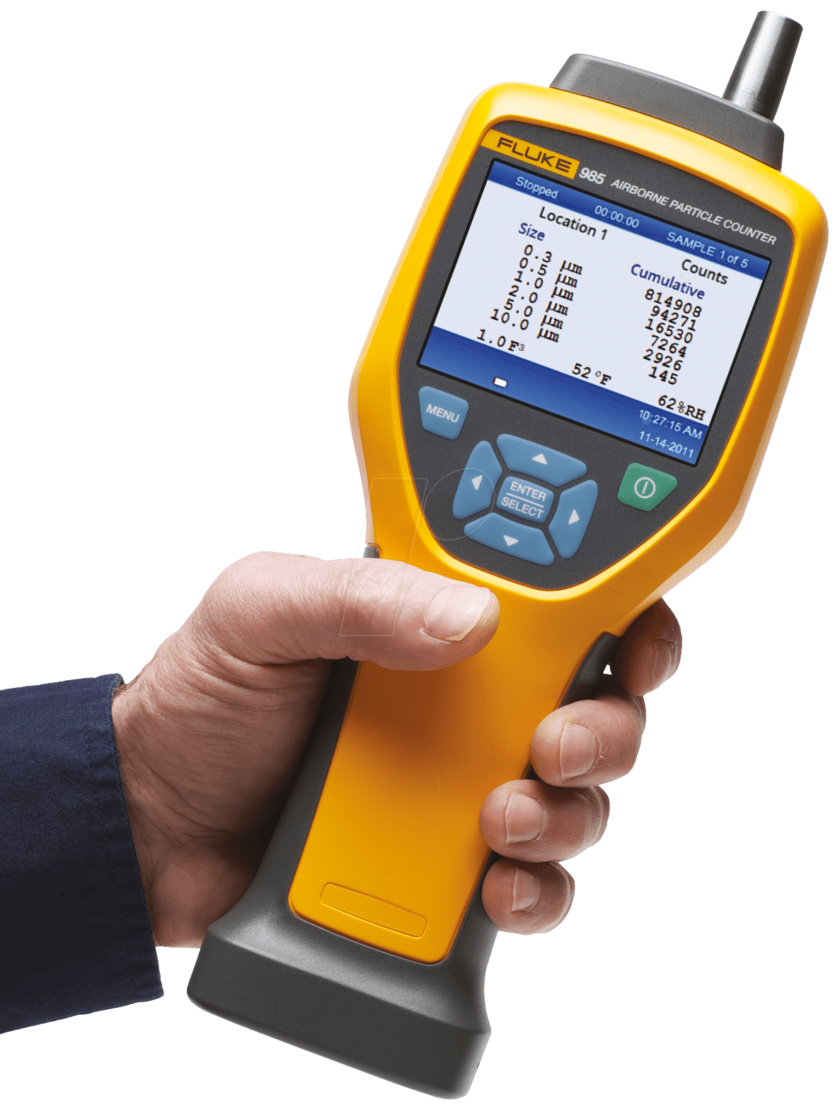 FLUKE 985 - Partikelzähler 985, 0,3 µm bis 10,0 µm von Fluke