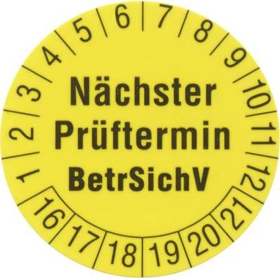 FLUKE Prüfetiketten 15mm 1238 BEHA-AMPROBE 250 Stück 1238 (2145956) von Fluke