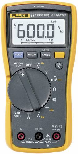 Fluke 117 Hand-Multimeter kalibriert (ISO) digital CAT III 600V Anzeige (Counts): 6000 von Fluke