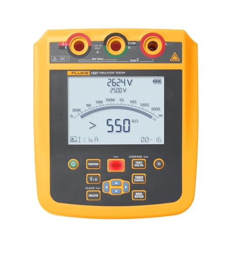 Fluke 1537 Isolationsmessgerät mit erweiterten Funktionen bis 2.500 V von Fluke