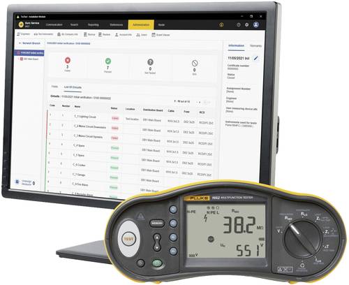 Fluke 1662 ITDK KIT Installationstester-Set von Fluke