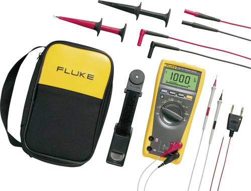 Fluke 179/EDA2/EUR Hand-Multimeter kalibriert (ISO) digital CAT III 1000 V, CAT IV 600V Anzeige (Cou von Fluke