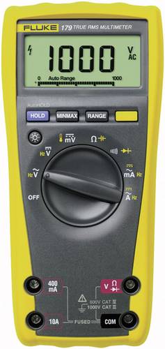 Fluke 179 Hand-Multimeter digital CAT III 1000 V, CAT IV 600V Anzeige (Counts): 6000 von Fluke
