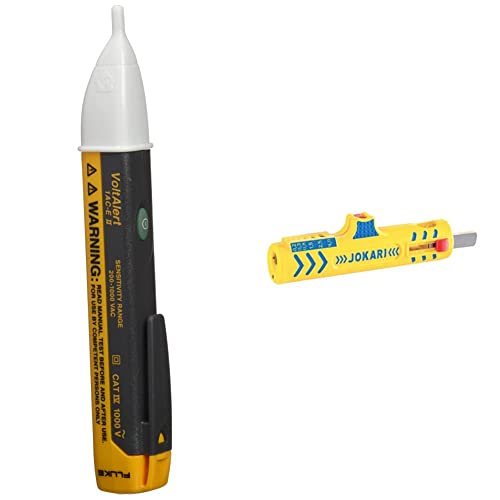 Fluke 1AC II VoltAlert Spannungsmesser Spannungsprüfer 200–1000 V Fluke 1 ACII & Jokari 30155 Secura Super Entmanteler No. 15 Neuheit Fluke 1AC II VoltAlert Spannungsmesser Spannungsprüfer 200–1000 V Fluke 1 ACII & Jokari 30155 Secura Super Entmanteler No. 15 Neuheit von Fluke